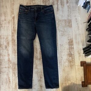 American Eagle Outfitters Men's Indigo Straight Jeans